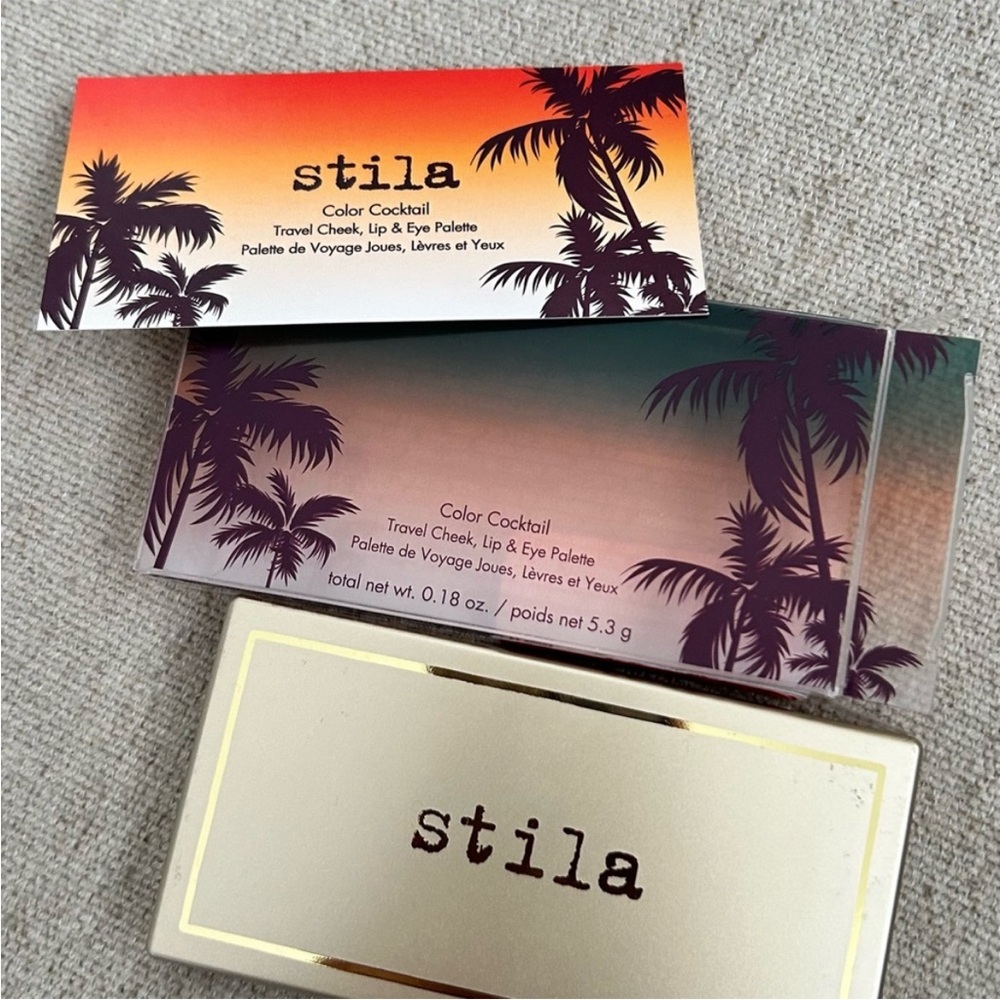 Stila Color Cocktail Palette - Orange, Gold, Green, Brown
